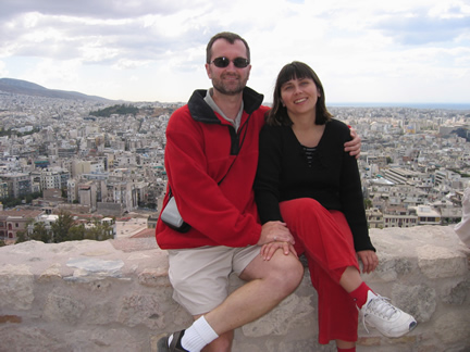 At the Akropolis